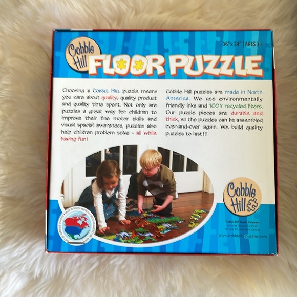 Like New Cobble Hill Floor Puzzle - Picture 2 of 4